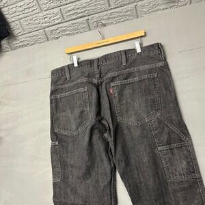 Levi's Men's Dark Wash Carpenter Jeans W38 L30 Reinforced Pockets